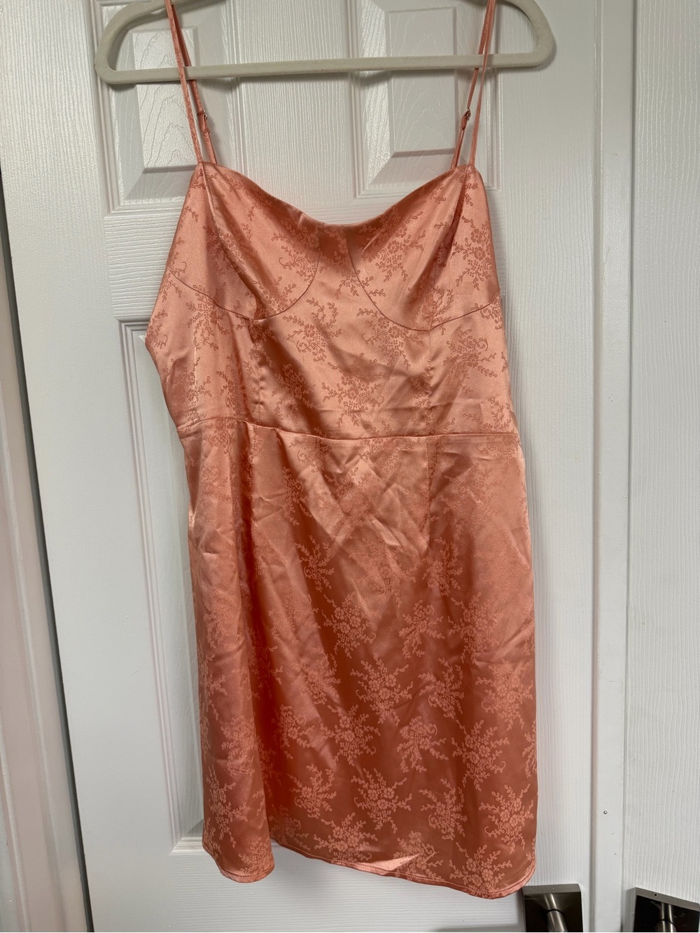 Satin Slip Dress in Rose Gold - Women Intimates & Sleepwear